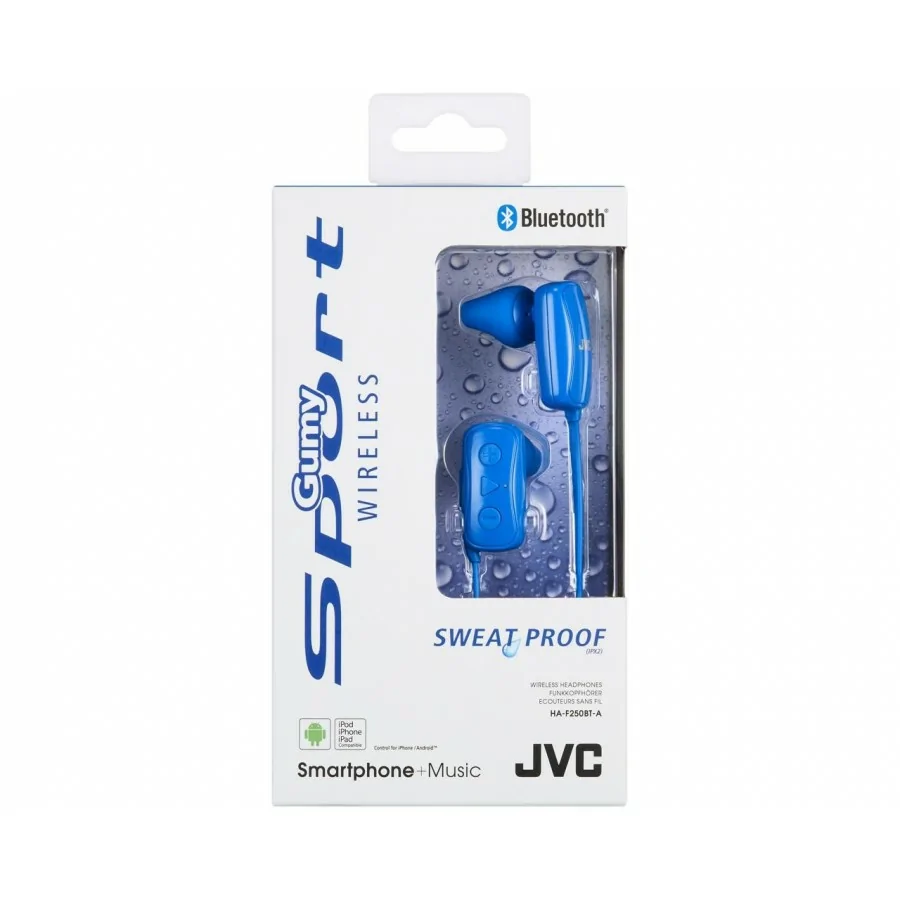 Auriculares JVC HA-F250BT-AE Azul