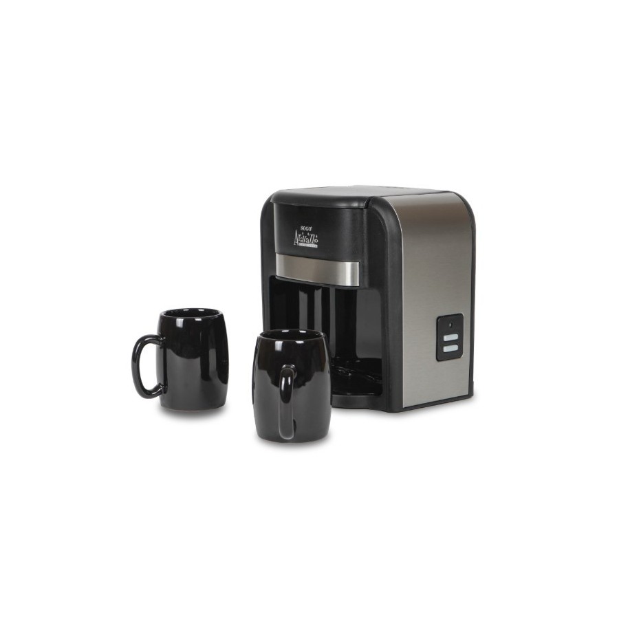 Comprar Cafetera de Goteo Sogo SS-022 500w 2 Tazas Incluidas