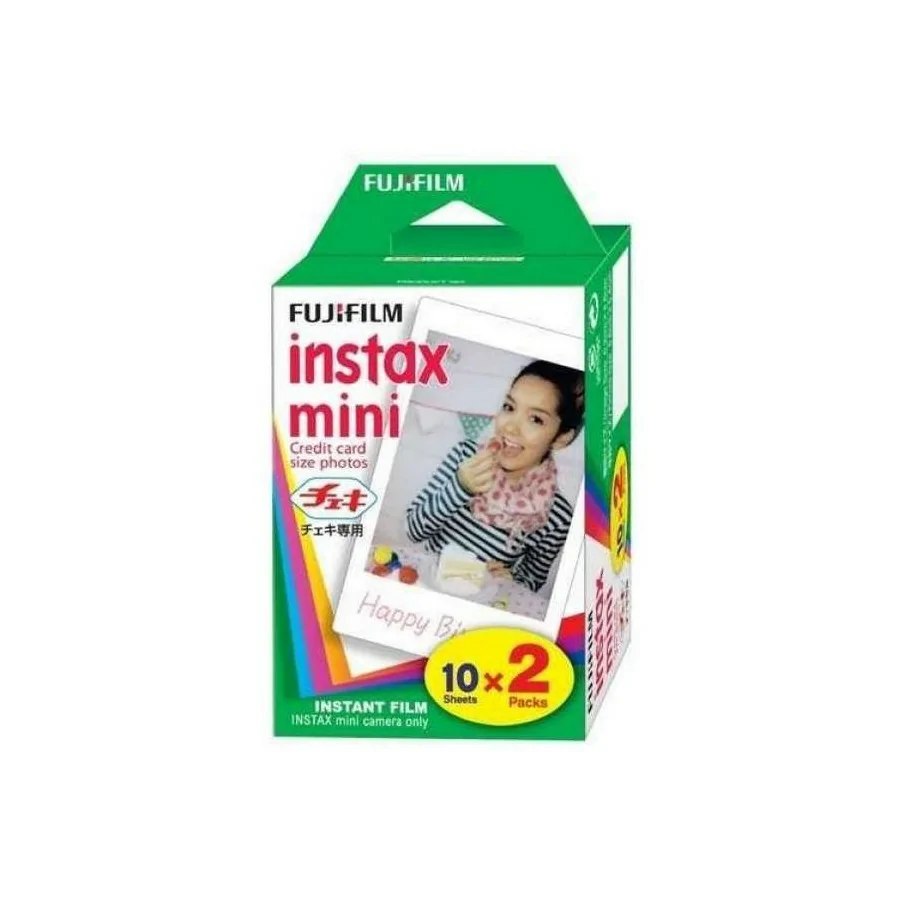 Película Fuji Instax Mini Glossy 10x2 Pack