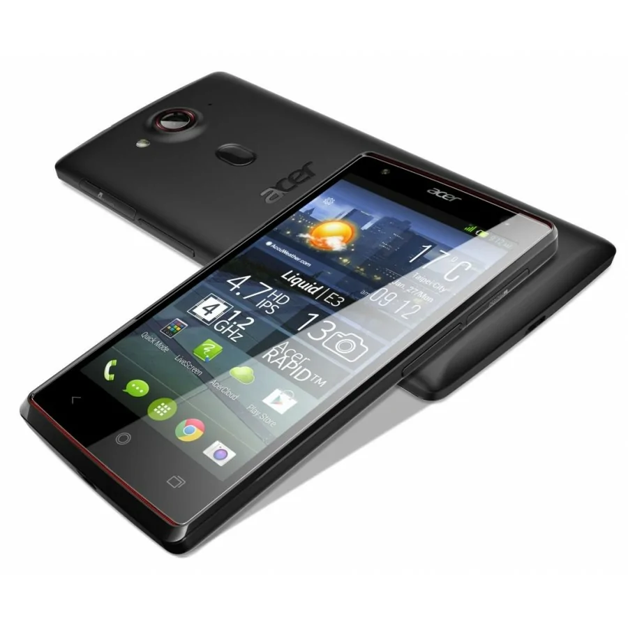 Funda de Silicona Saii Premium Liquid para iPhone 13 mini - Negro