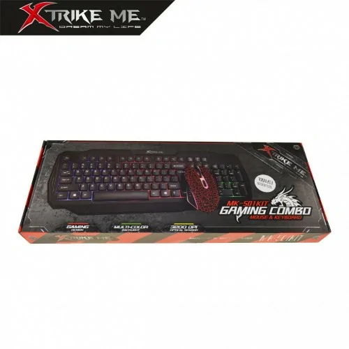 Teclado + Ratón Gaming Xtrike Me MK501KIT RGB