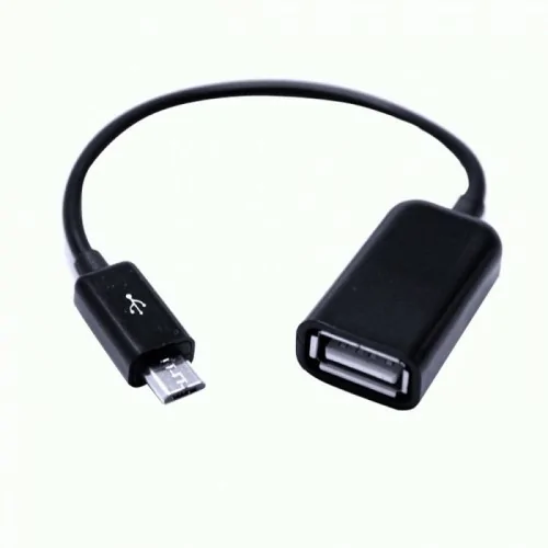 Cable OTG Adaptador USB para móviles / Negro