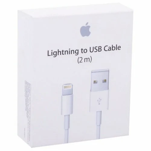 Cable Apple Lightning a USB 2M MD819ZM/A, original de color