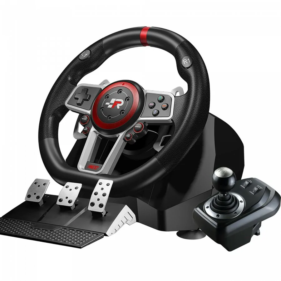 Volante profesional para juegos de PS5, soporte para mando de carreras,  volante con soporte, accesorios para máquina electrónica