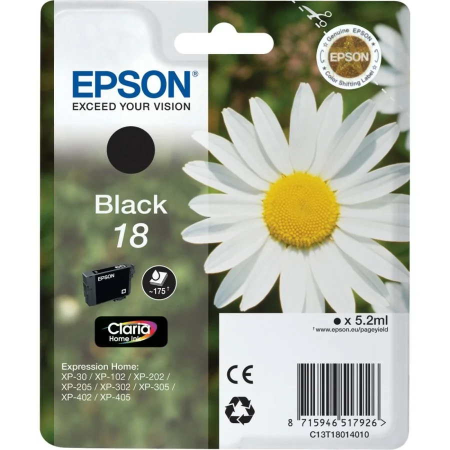 Epson Daisy Cartucho 18 negro