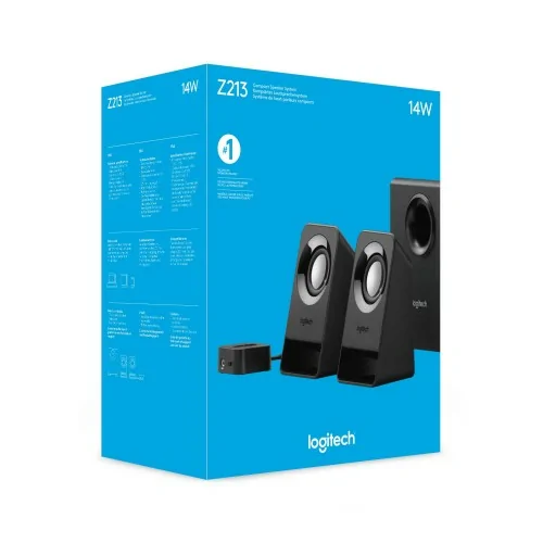 Logitech Multimedia Speakers Z213 7 W Negro 2.1 canales