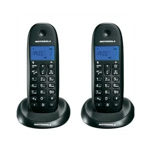 Motorola C1001L Duo Teléfono DECT Identificador de llamadas