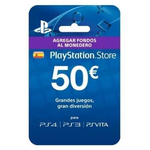 Sony PlayStation Network Card (50 Euro) Videojuegos Tarjeta de