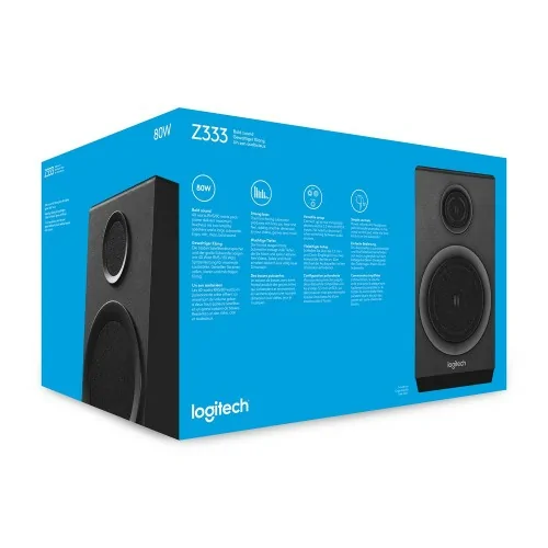 Logitech Multimedia Speakers Z333 40 W Negro 2.1 canales