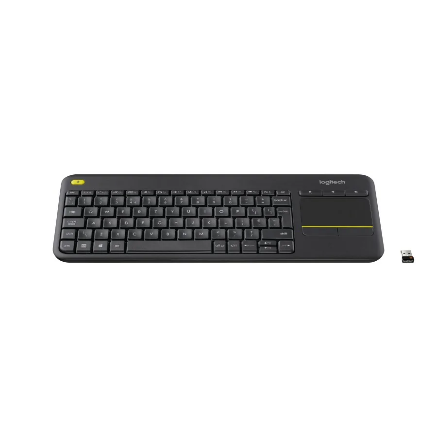 Logitech K400 Plus Negro - Comprar teclado inalámbrico con touchbar