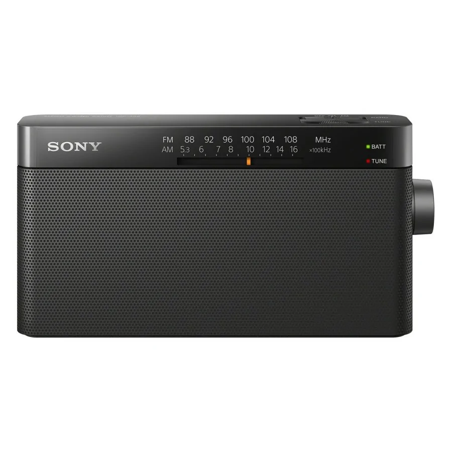 Sony ICF-306 radio Portátil Analógica Negro