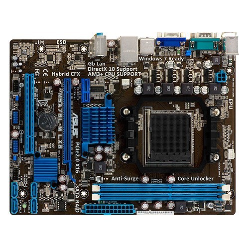 ASUS M5A78L-M LX3 AMD 760G Socket AM3+ micro ATX