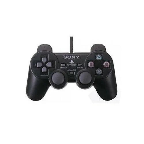 Sony Dualshock 2, PS2 Negro Gamepad Analógico Playstation 2