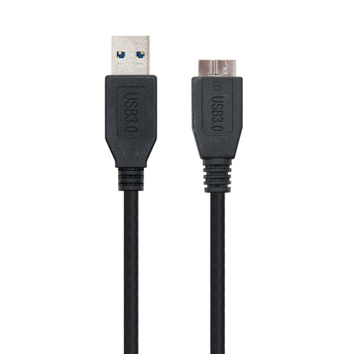 Nanocable CABLE USB 3.0, TIPO A/M-MICRO B/M, NEGRO, 2.0 M
