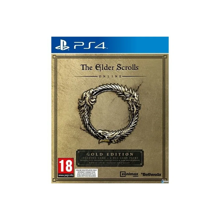 Juego Ps4 The Elder Scrolls Online: Gold Edition