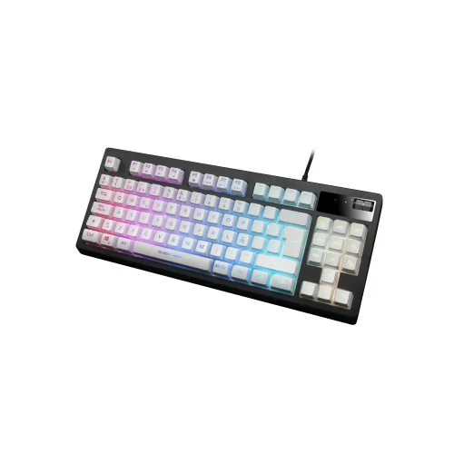 Mars Gaming MKAXWES teclado USB Español Negro, Blanco