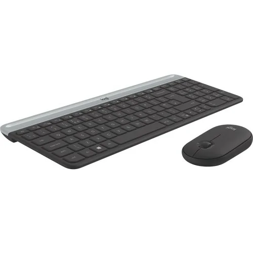 Logitech Slim Wireless Keyboard and Mouse Combo MK470 teclado