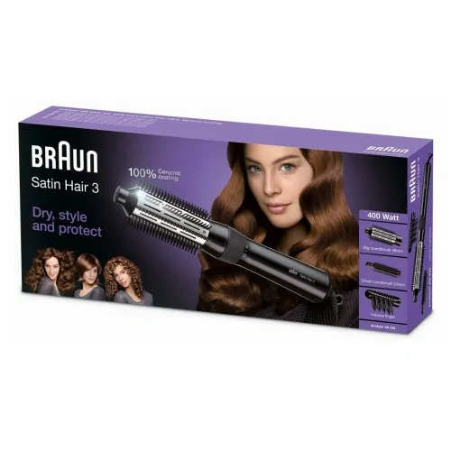 Braun Warmluftbürste Satin hair 3 AS 330 Cepillo de aire