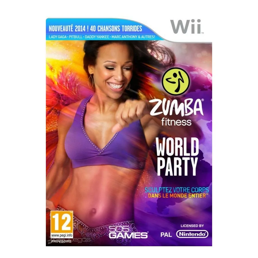 Juego Wii Zumba Fitness World Party