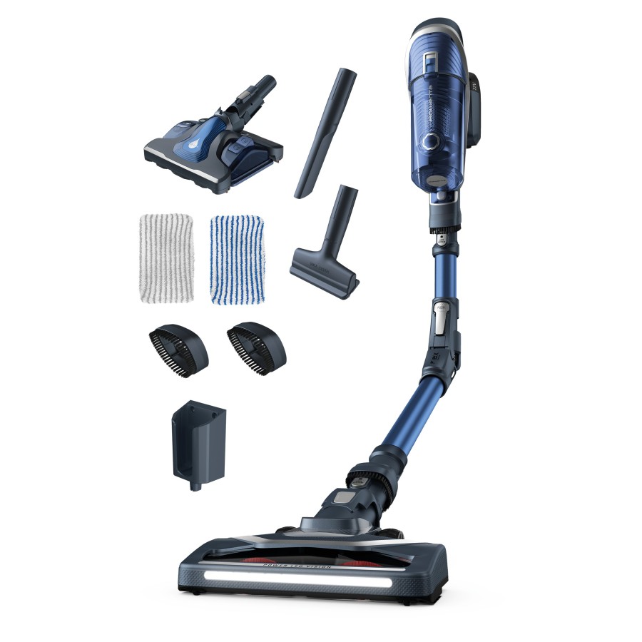 Comprar Rowenta X-Force RH9680WO aspiradora de mano Azul, Gris Sin bolsa
