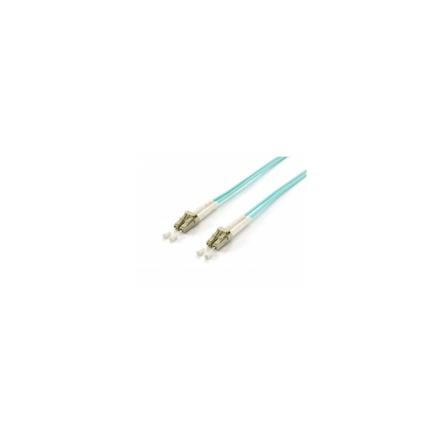 Equip 255412 cable de fibra optica 2 m LC OM3 Turquesa