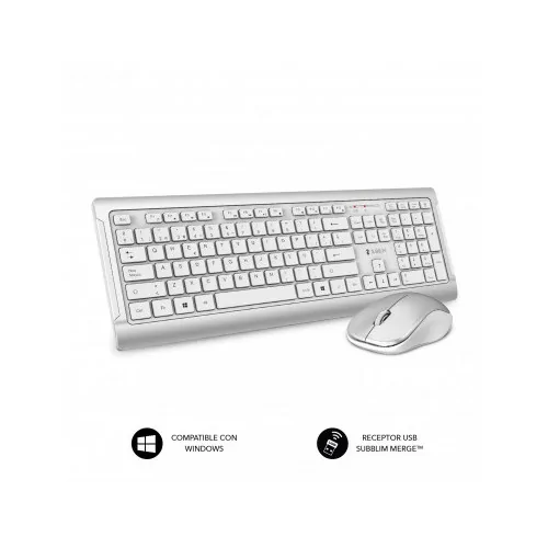 Teclado + Raton Subblim Cpsu10 Premium Silence Bla