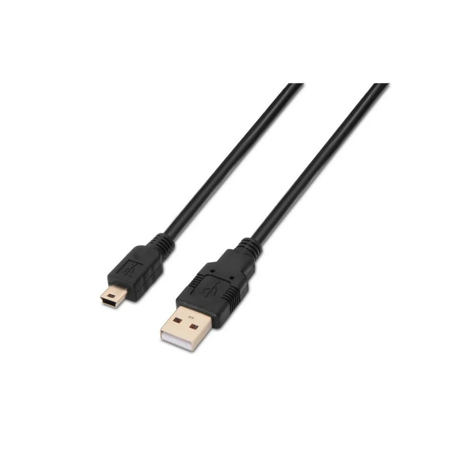 AISENS A101-0026 cable USB 3 m USB 2.0 USB A Mini-USB B Negro
