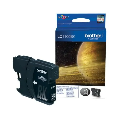 Brother LC-1100BK Black Ink Cartridge cartucho de tinta 1