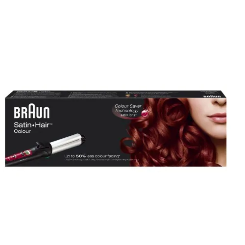 Braun Satin Hair 7 CU750 Rizador de pelo Caliente Negro, Rojo 2