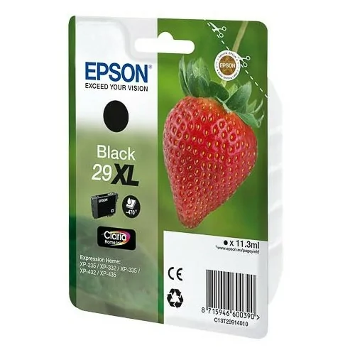 Epson Strawberry 29XL K cartucho de tinta 1 pieza(s) Original