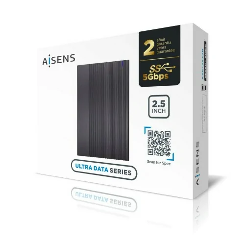 AISENS Caja Externa 2.5" ASE-2532B 9.5mm SATA A USB 3.0/USB3.1