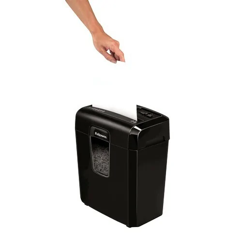 Fellowes 8С triturador de papel Corte cruzado 22 cm Negro