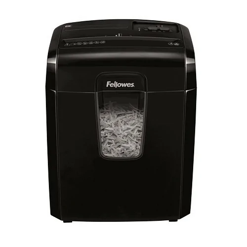 Fellowes 8С triturador de papel Corte cruzado 22 cm Negro