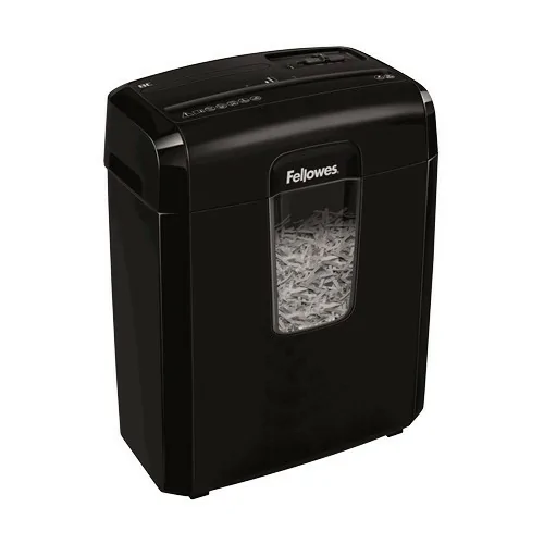 Fellowes 8С triturador de papel Corte cruzado 22 cm Negro