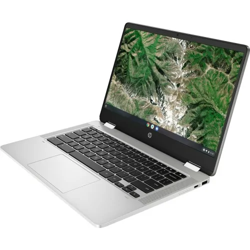 HP Chromebook x360 14a-ca0033ns 35,6 cm (14") Pantalla táctil Full HD Intel® Pentium® Silver N5030 8 GB LPDDR4-SDRAM 64 GB eMMC