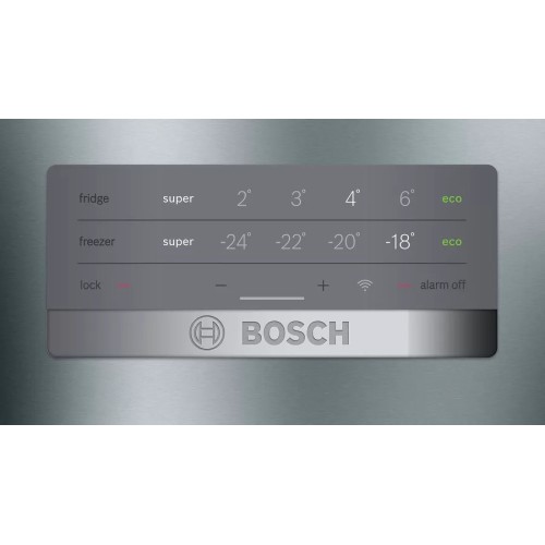Bosch Serie 4 KGN397IEQ nevera y congelador Independiente 368 L