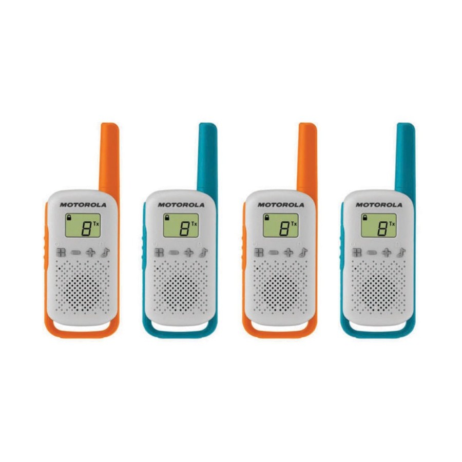 Motorola TALKABOUT T42 two-way radios 16 canales Azul, Verde