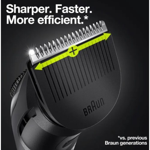 Braun BeardTrimmer BT3322 depiladora para la barba AC/Batería