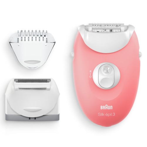 Braun Silk-épil 3 -277 20 pinzas Blanco, Rosa