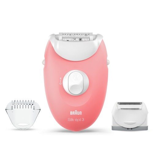 Braun Silk-épil 3 -277 20 pinzas Blanco, Rosa