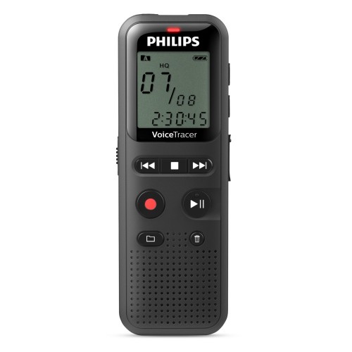 Philips VoiceTracer 8 kHz Negro