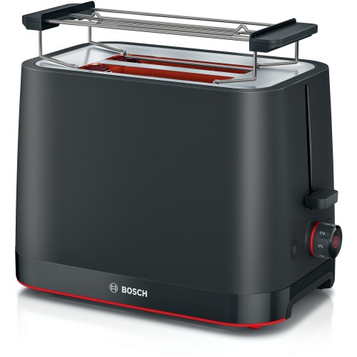 Bosch TAT3M123 tostadora 2 rebanada(s) 950 W Negro