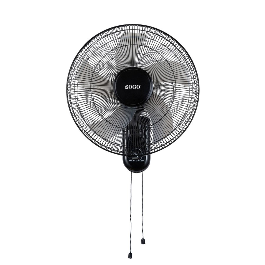 VENTILADOR DE PARED SOGO SS-21320 /16"/50W/NEGRO