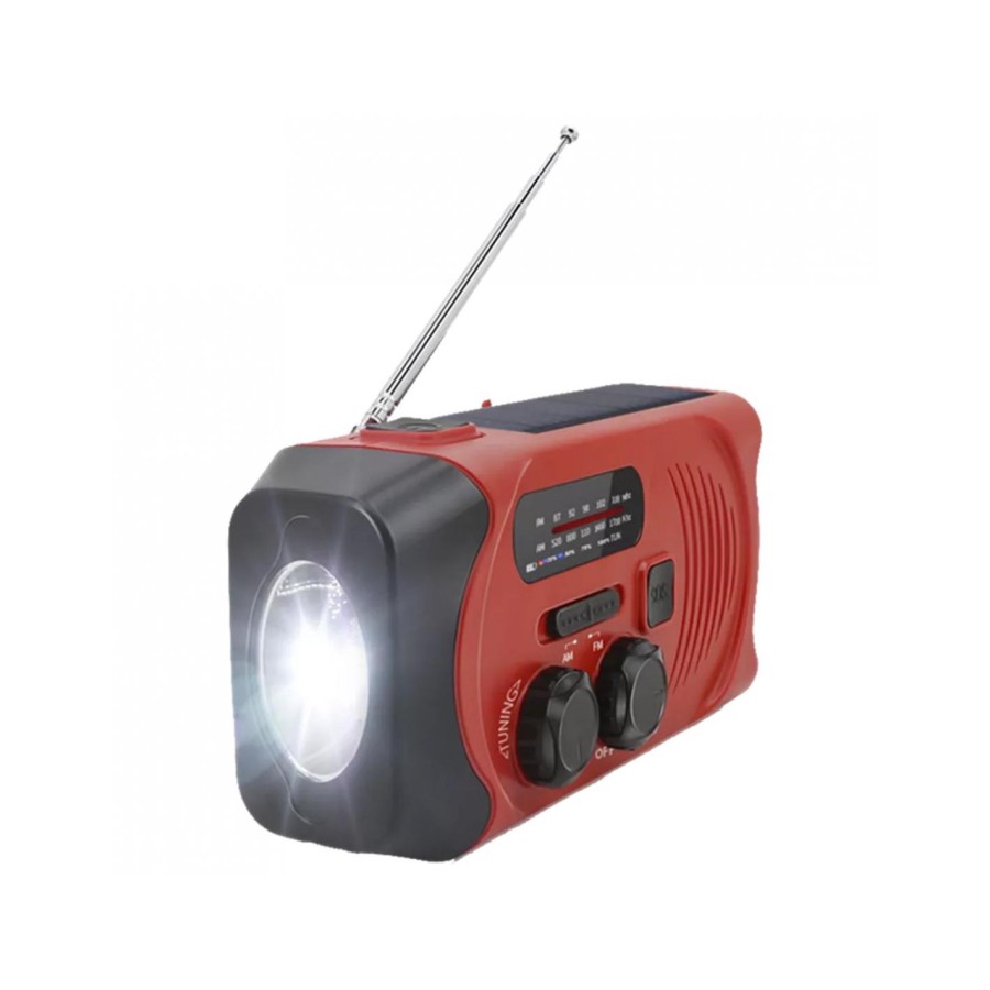 RADIO SOLAR DENVER SCR-2000 FM LINTERNA 2000MAH