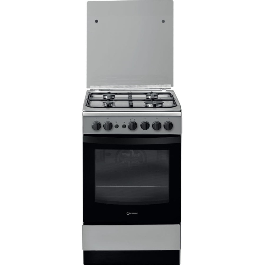 COCINA DE GAS INDESIT IS5G1PMX/E 4F INOX