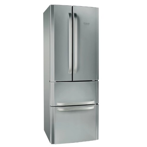 Hotpoint E4D XC1 nevera puerta lado a lado Independiente 452 L F Acero inoxidable