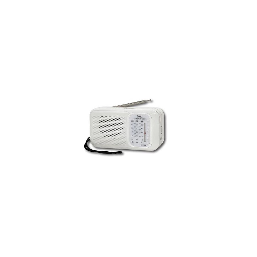 RADIO SAMI RS-2929B /AC/DC/3 BANDAS/BLANCO