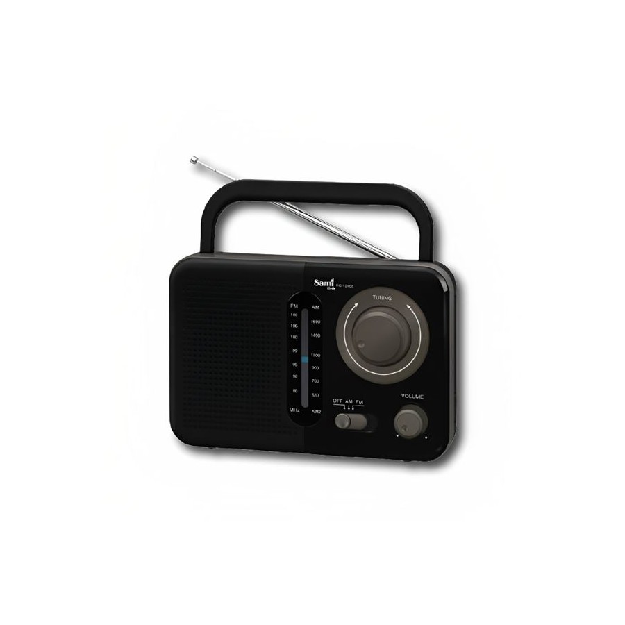 RADIO SAMI RS-12107 AC DC XL BLACK