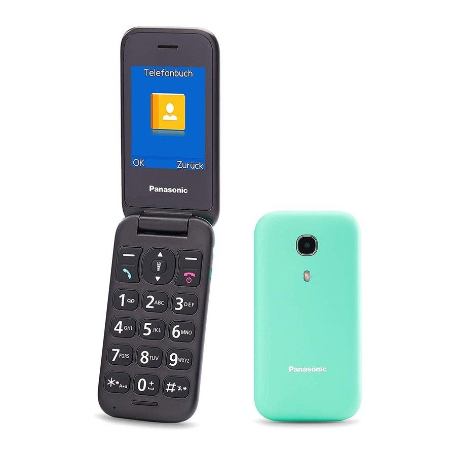 MOVIL PANASONIC KX-TU4000EXC 2.4" DS TURQUESA