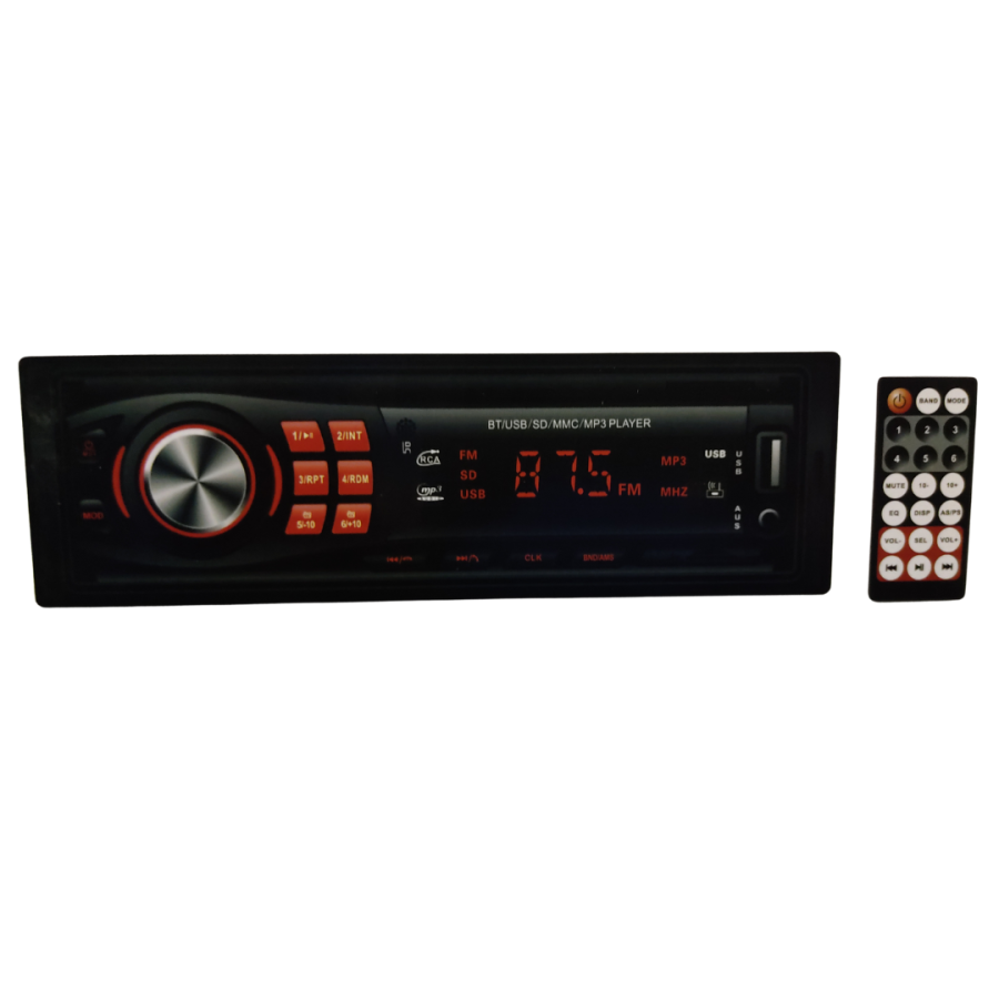 RADIO COCHE KRYCAR DH-3013 BT USB 10Wx4 MP3 MANDO